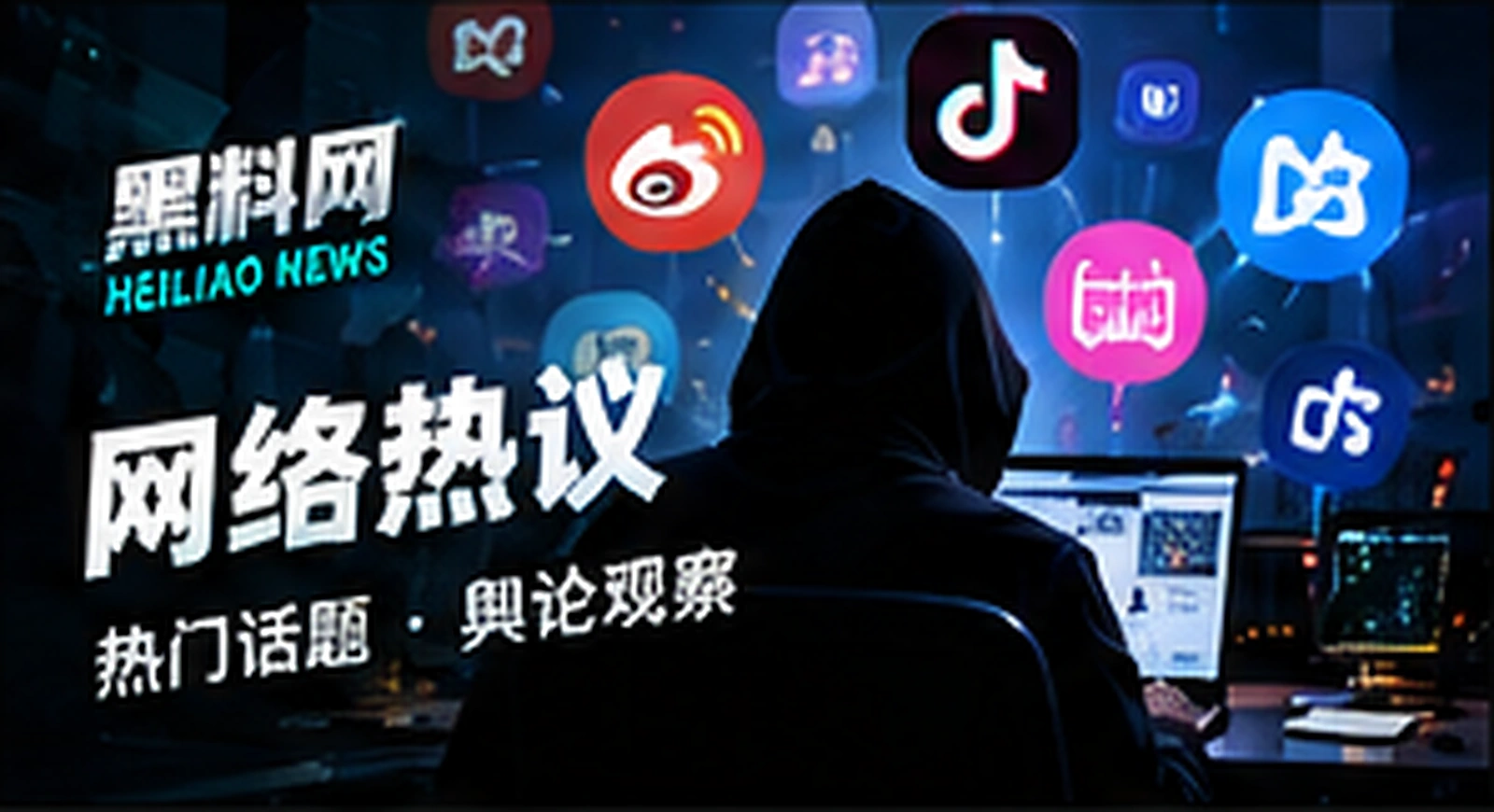 网络热议主题概念配图