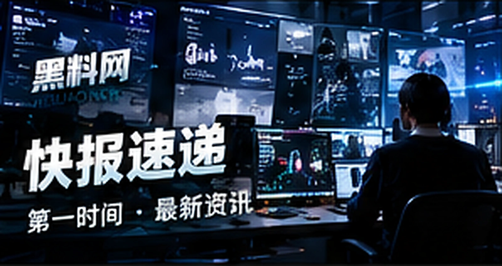 快报速递主题概念配图